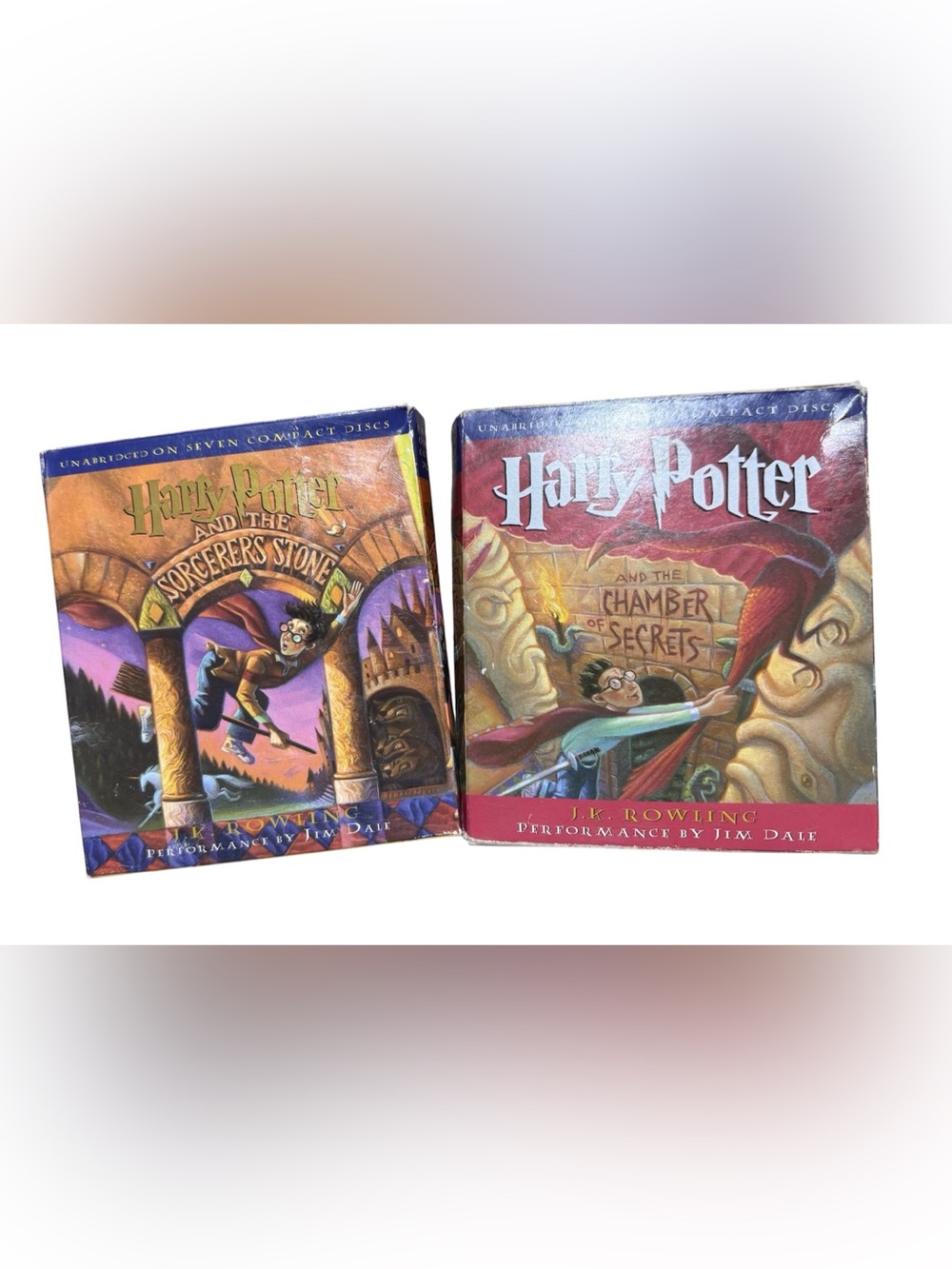 1999 Harry Potter Audiobooks CD Sets The Chamber of Secrets JK Rowling|14 Discs